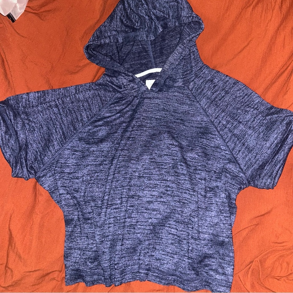 Cozy Gilly Hicks Lounge Top - Blue Marbled - Size L